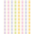 Gift Wrap (24"x100') PASTEL PLAID